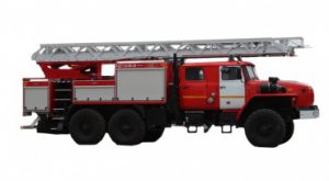 Автоцистерна пожарная с лестницей АЦЛ 3,0-40-30 (4320)