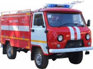 Автоцистерны пожарные АЦ 0,8 (УАЗ 330365)