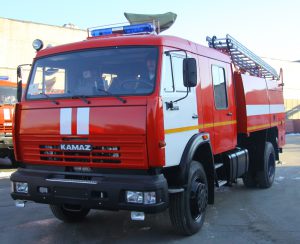 Автоцистерна пожарная АЦ 4,0-40(43253) на шасси Камаз-43253