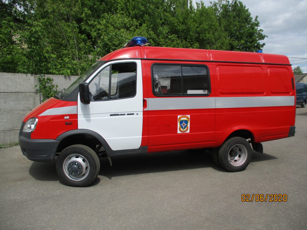Автомобиль штабной АШ на шасси ГАЗ-27057-000753 «Бизнес»