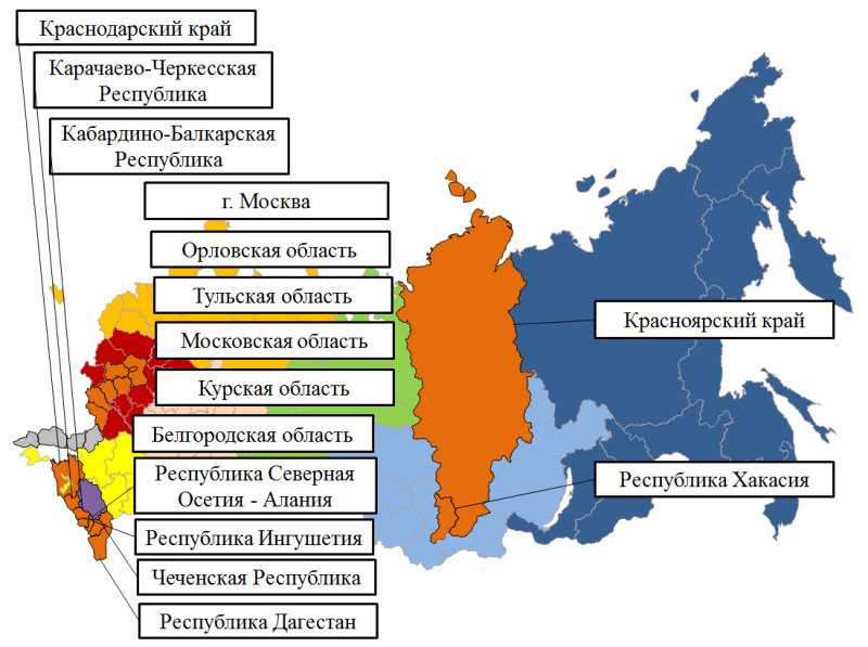 Оперативный ежедневный прогноз ЧС на 19 февраля 2026 г.